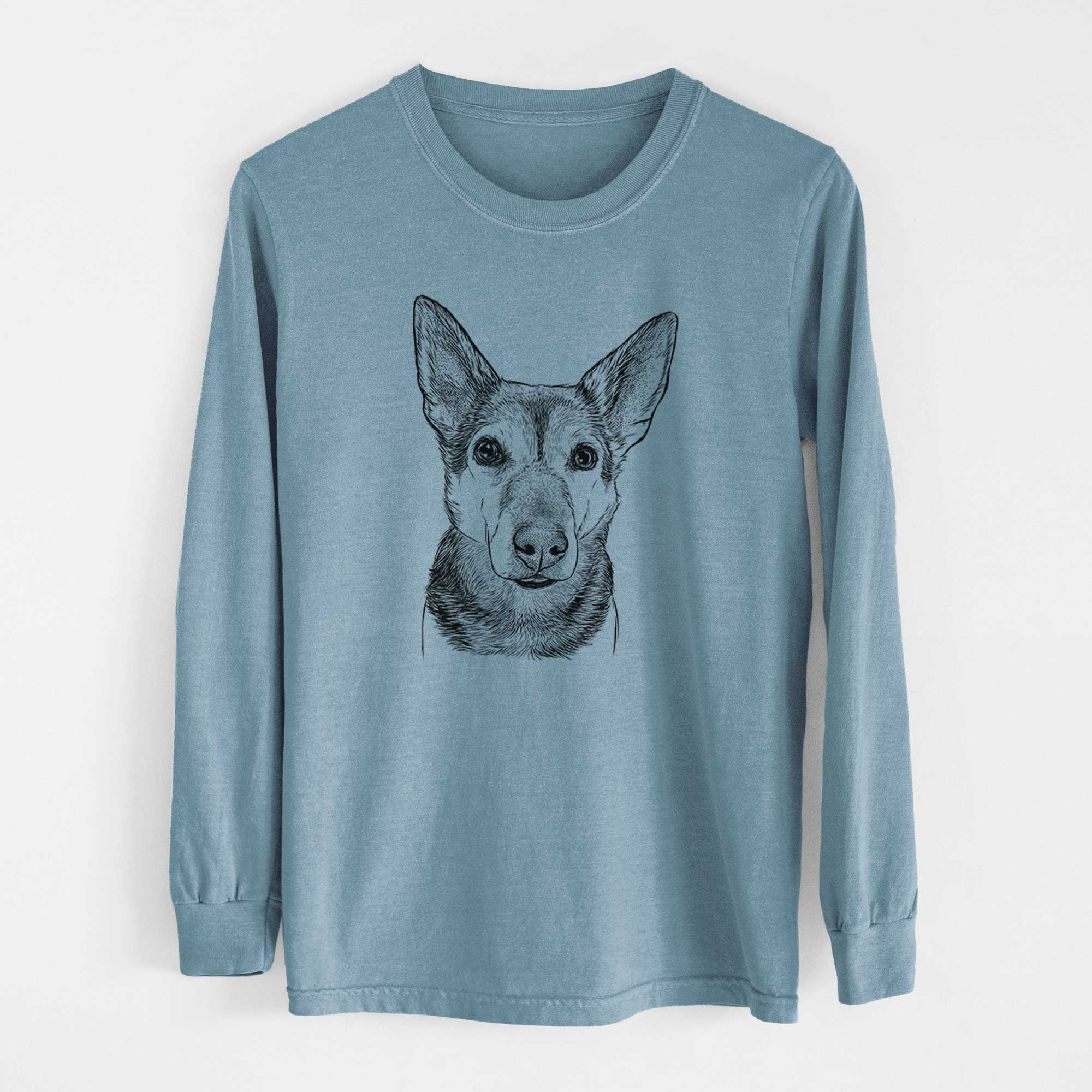Bare Sammie the Mixed Breed - Heavyweight 100% Cotton Long Sleeve