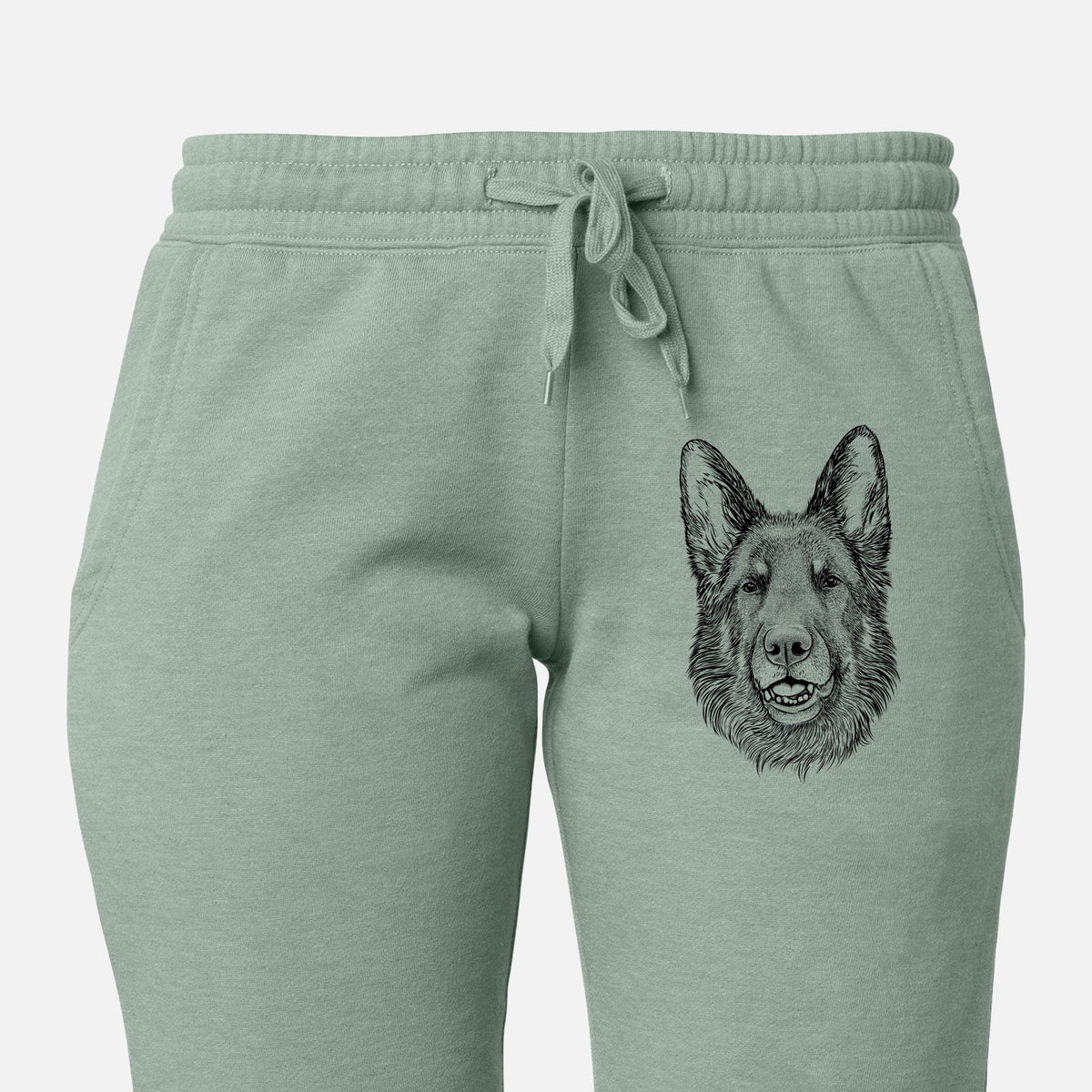 Sammie the German Shepherd - Women&#39;s Cali Wave Joggers