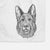 Sammie the German Shepherd Decorative Hand Towel