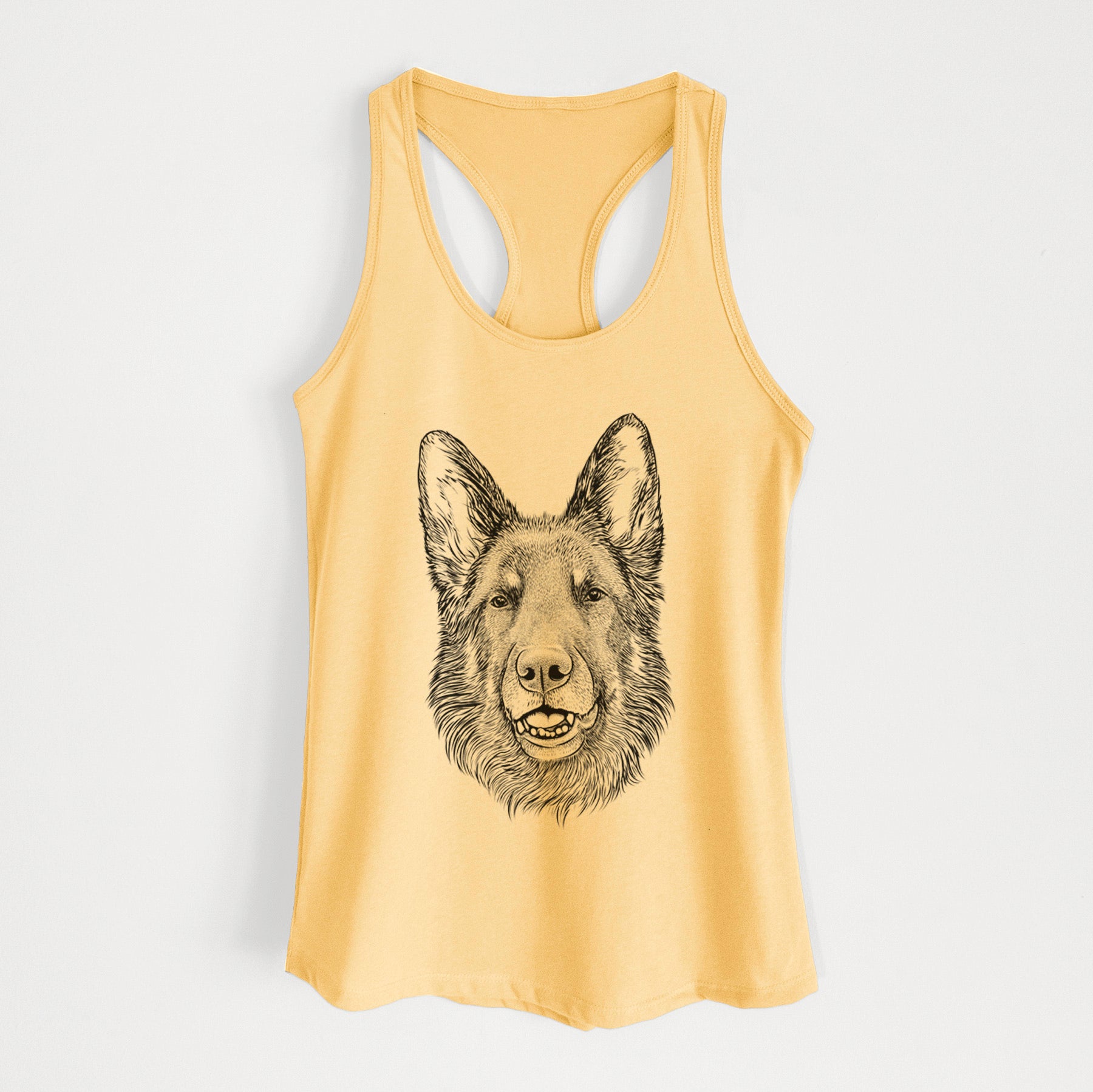 Sammie the German Shepherd - Women's Racerback Tanktop