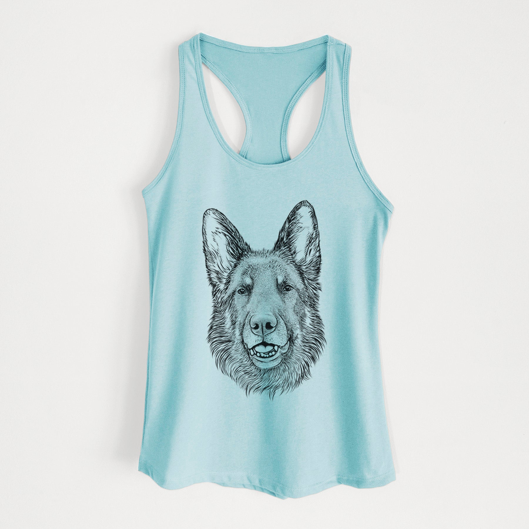 Sammie the German Shepherd - Women's Racerback Tanktop