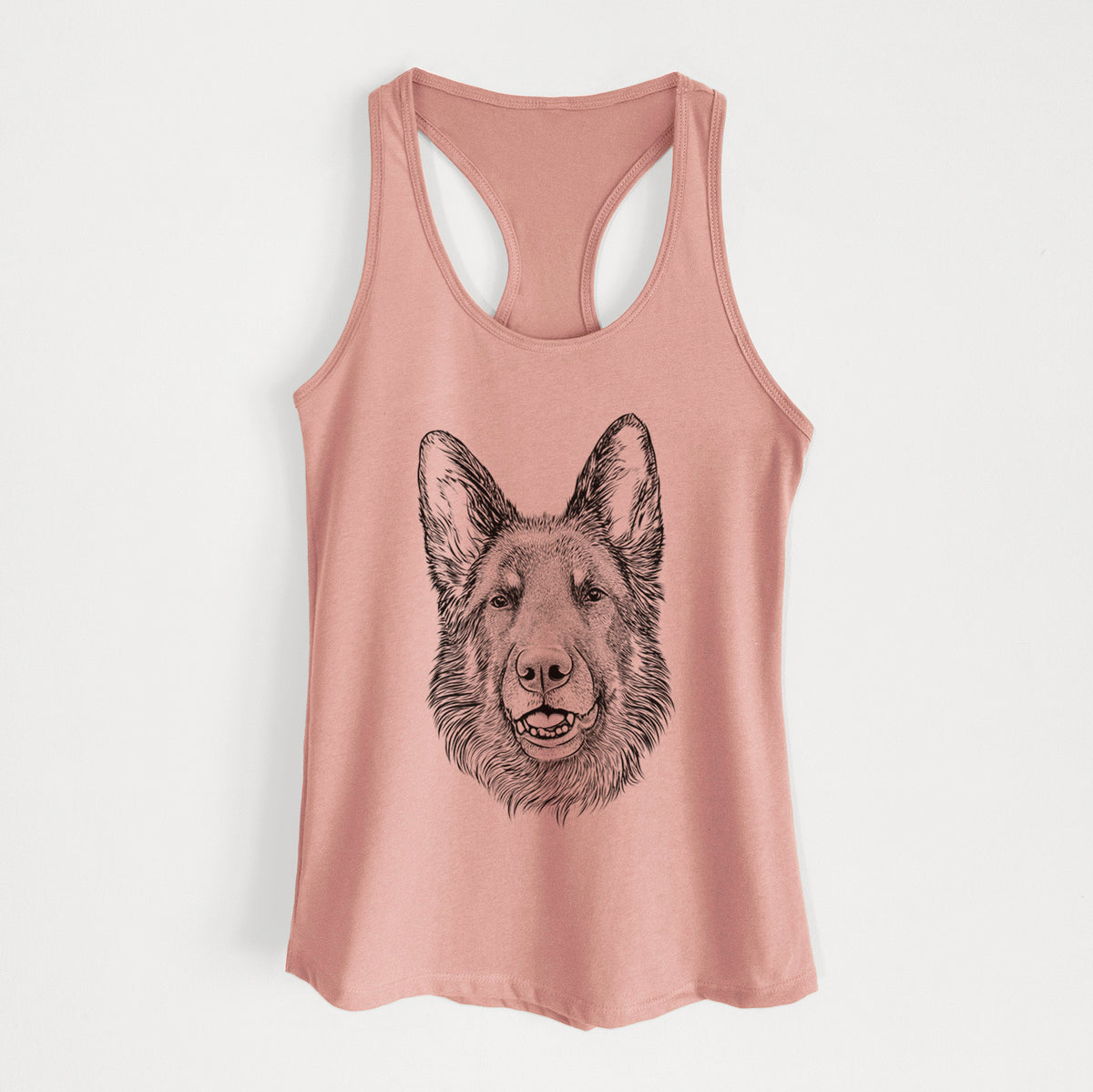 Sammie the German Shepherd - Women's Racerback Tanktop