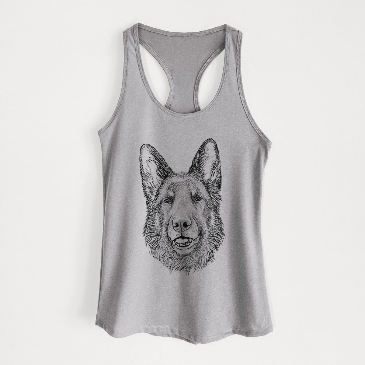 Sammie the German Shepherd - Women&#39;s Racerback Tanktop