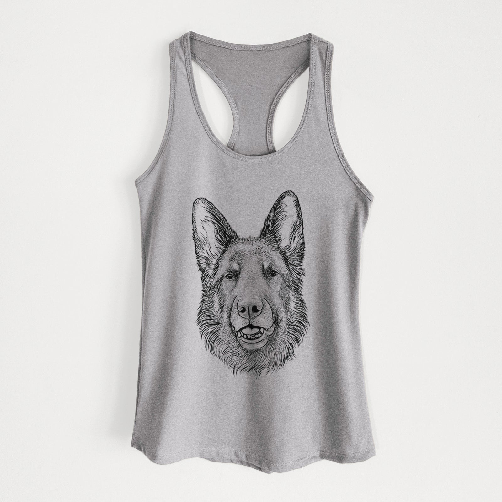 Sammie the German Shepherd - Women's Racerback Tanktop