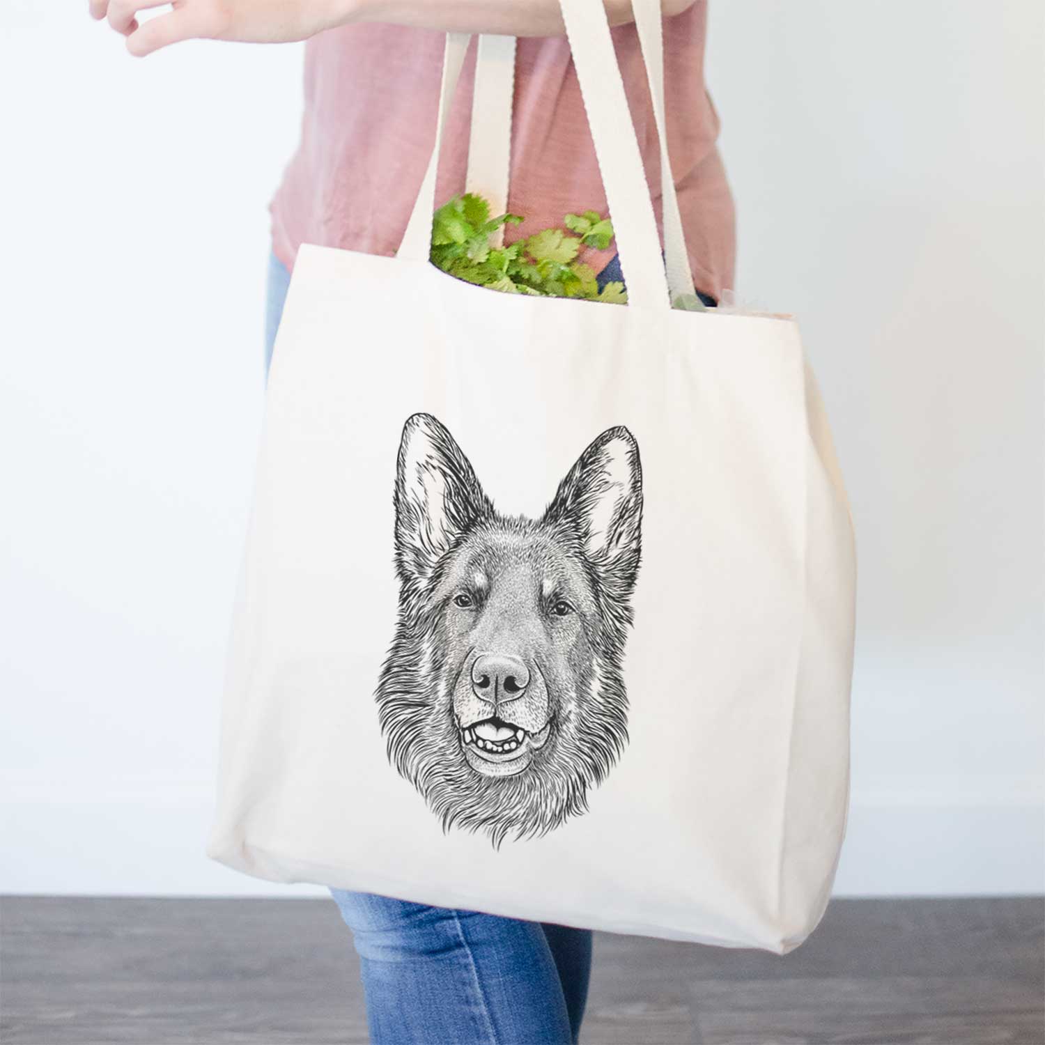 Sammie the German Shepherd - Tote Bag