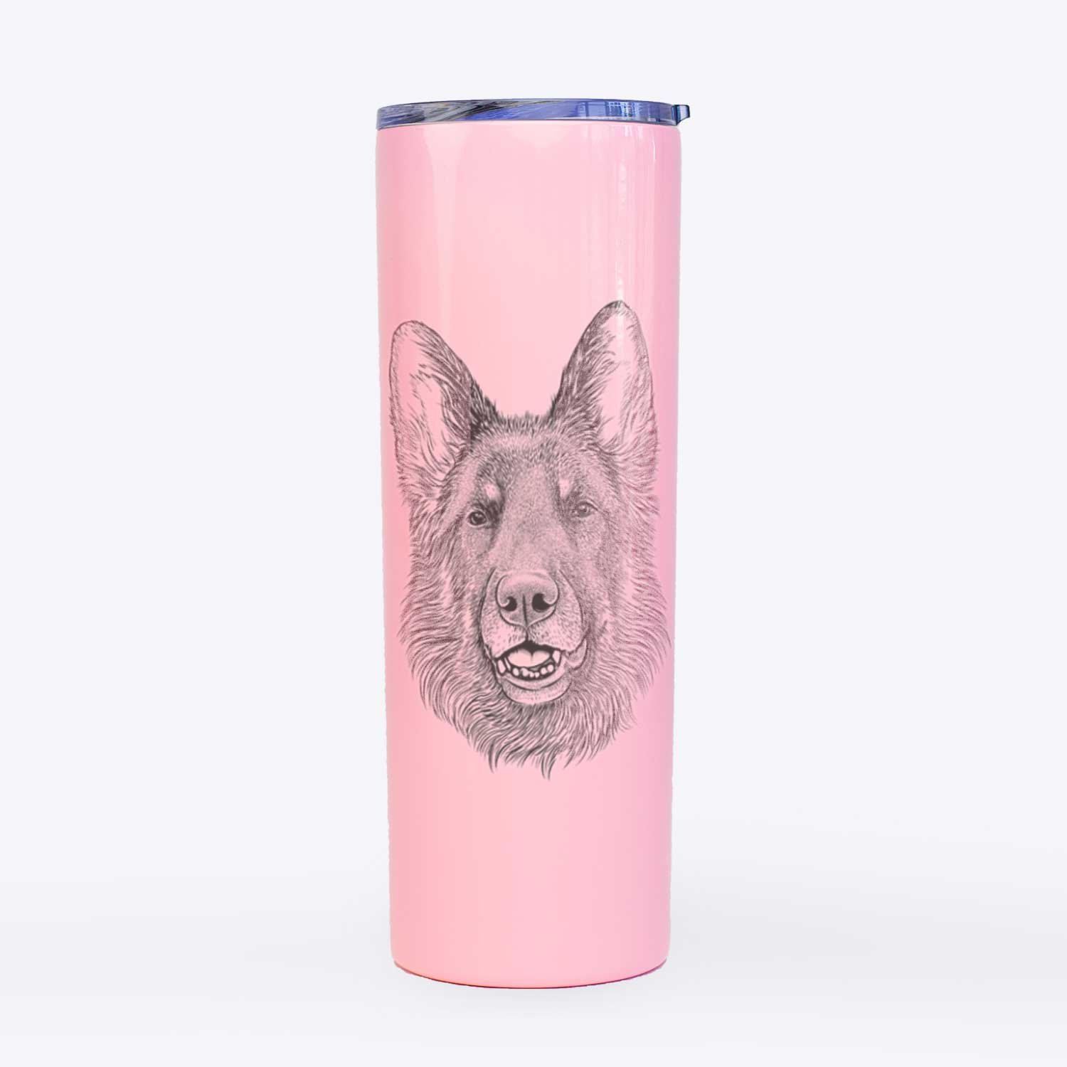 Sammie the German Shepherd - 20oz Skinny Tumbler