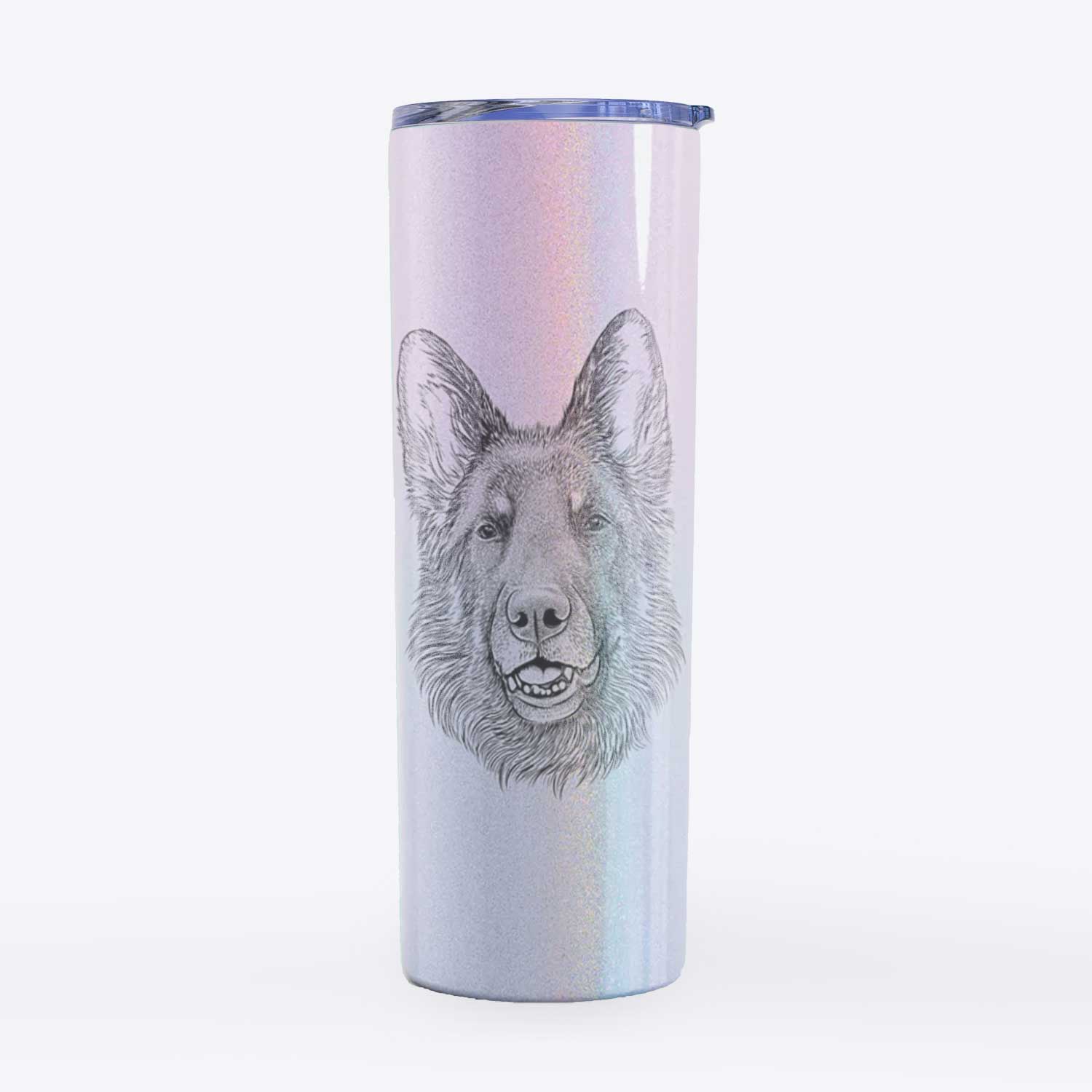 Sammie the German Shepherd - 20oz Skinny Tumbler