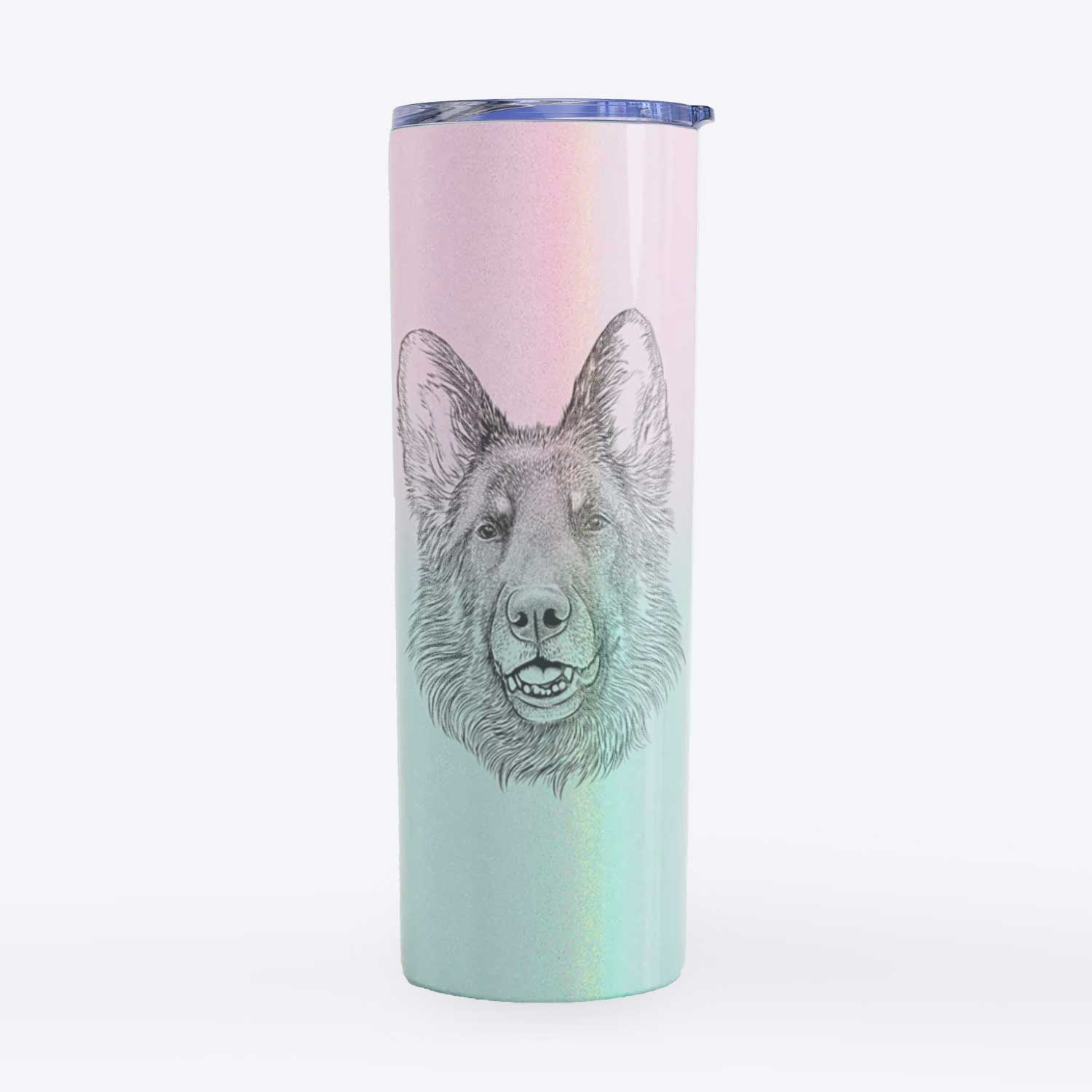 Sammie the German Shepherd - 20oz Skinny Tumbler