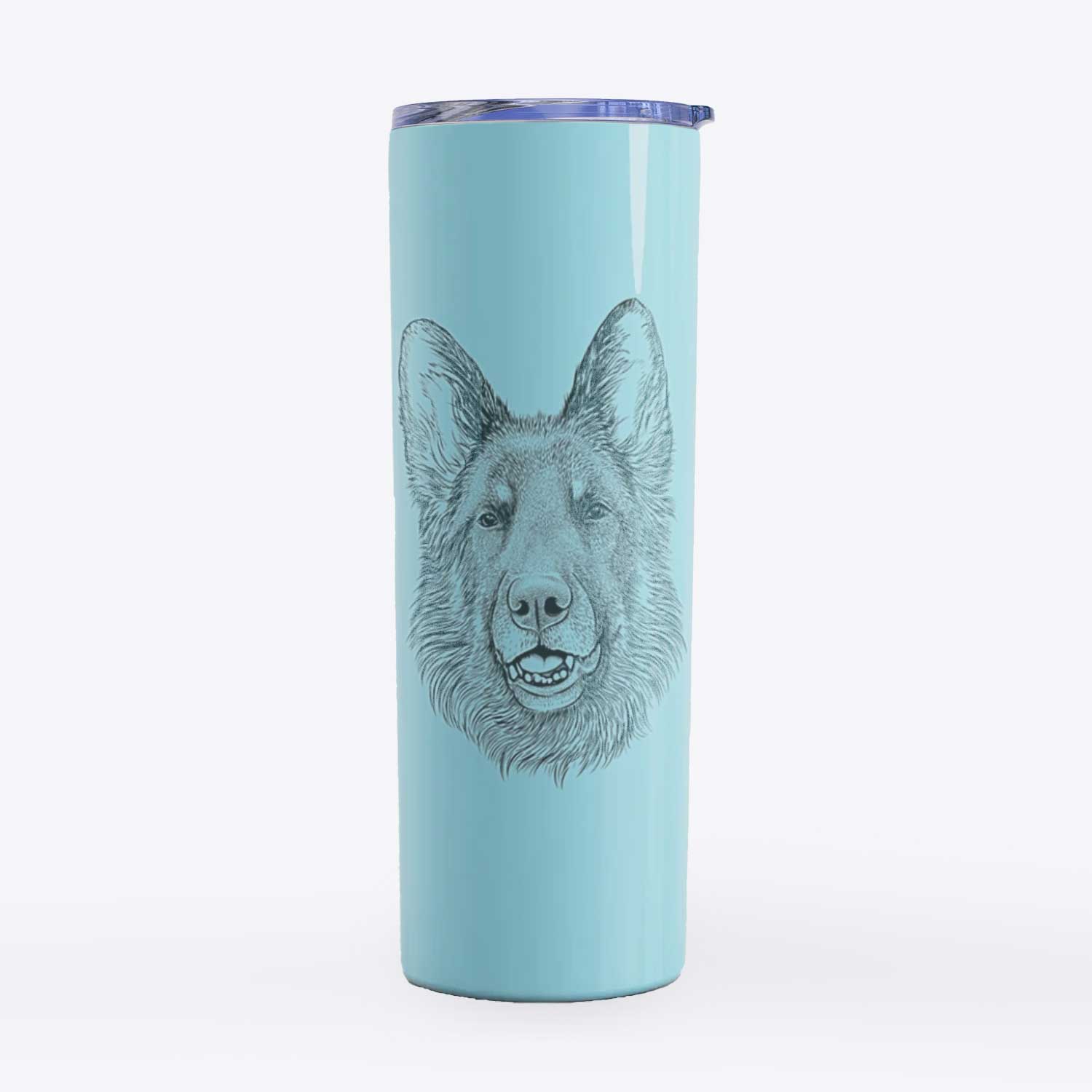 Sammie the German Shepherd - 20oz Skinny Tumbler