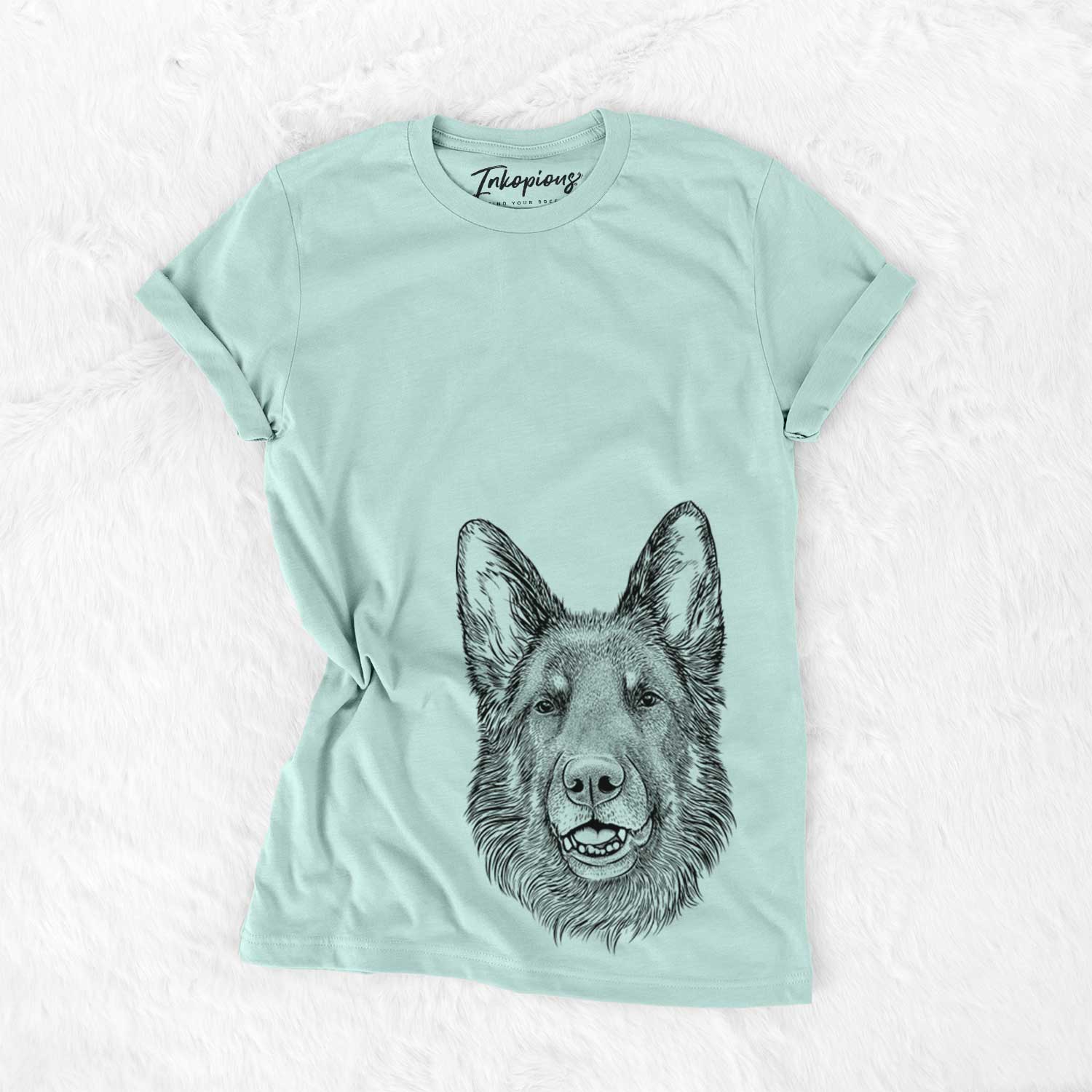 Bare Sammie the German Shepherd - Unisex Crewneck