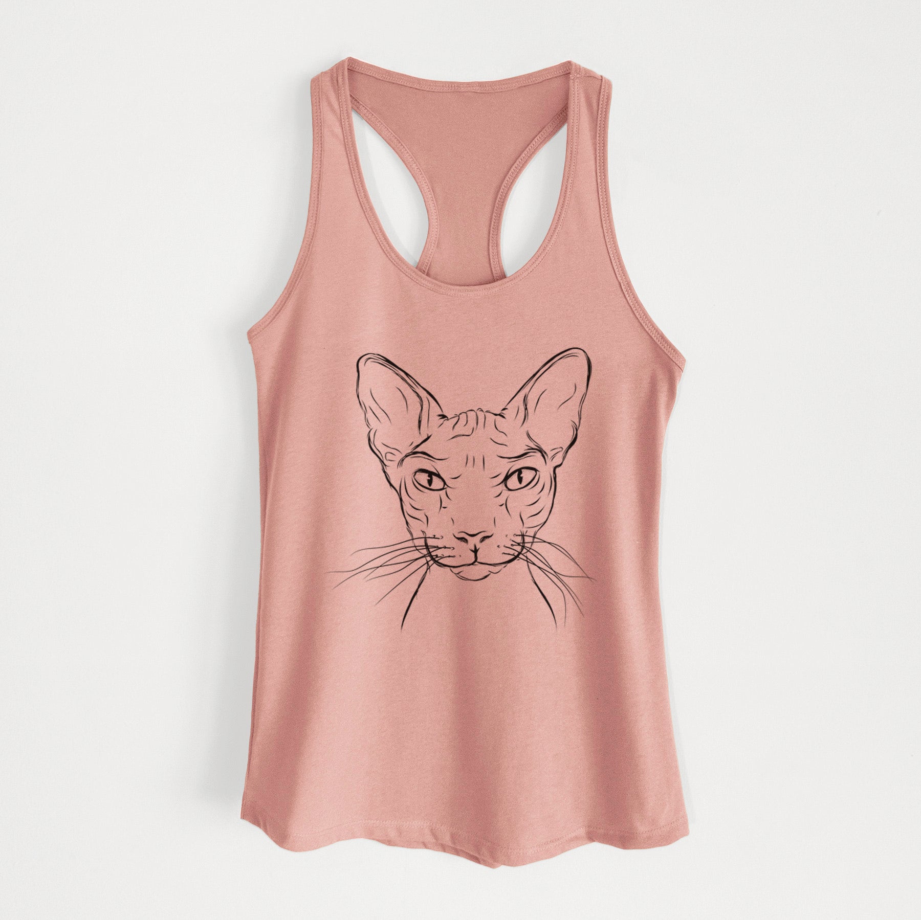 Sammy the Spinx Cat - Women's Racerback Tanktop