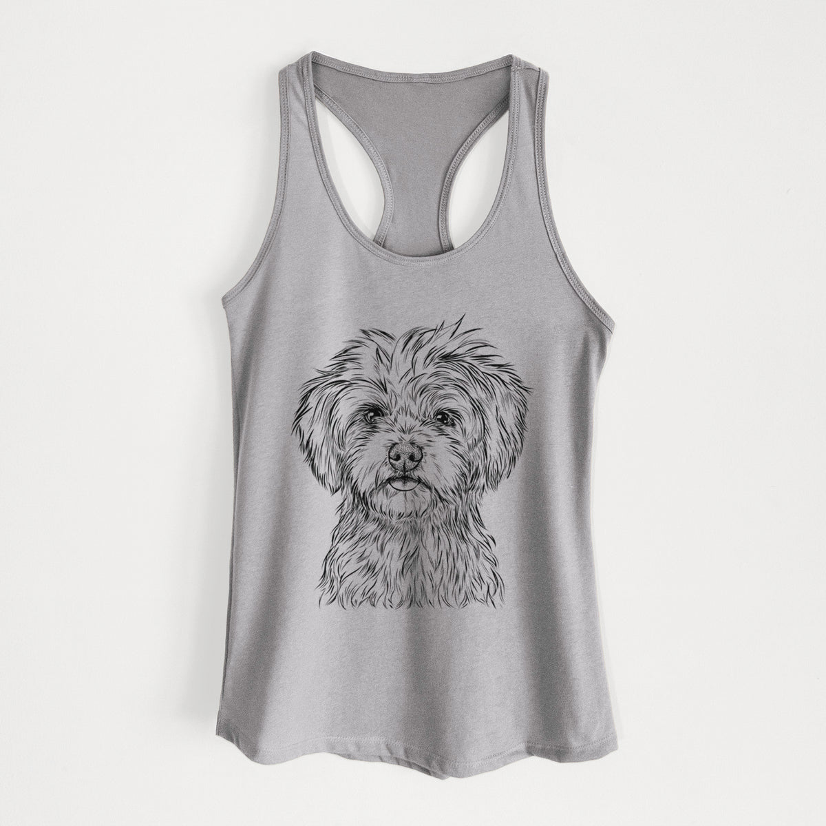 Sammy the Shorkie - Women&#39;s Racerback Tanktop