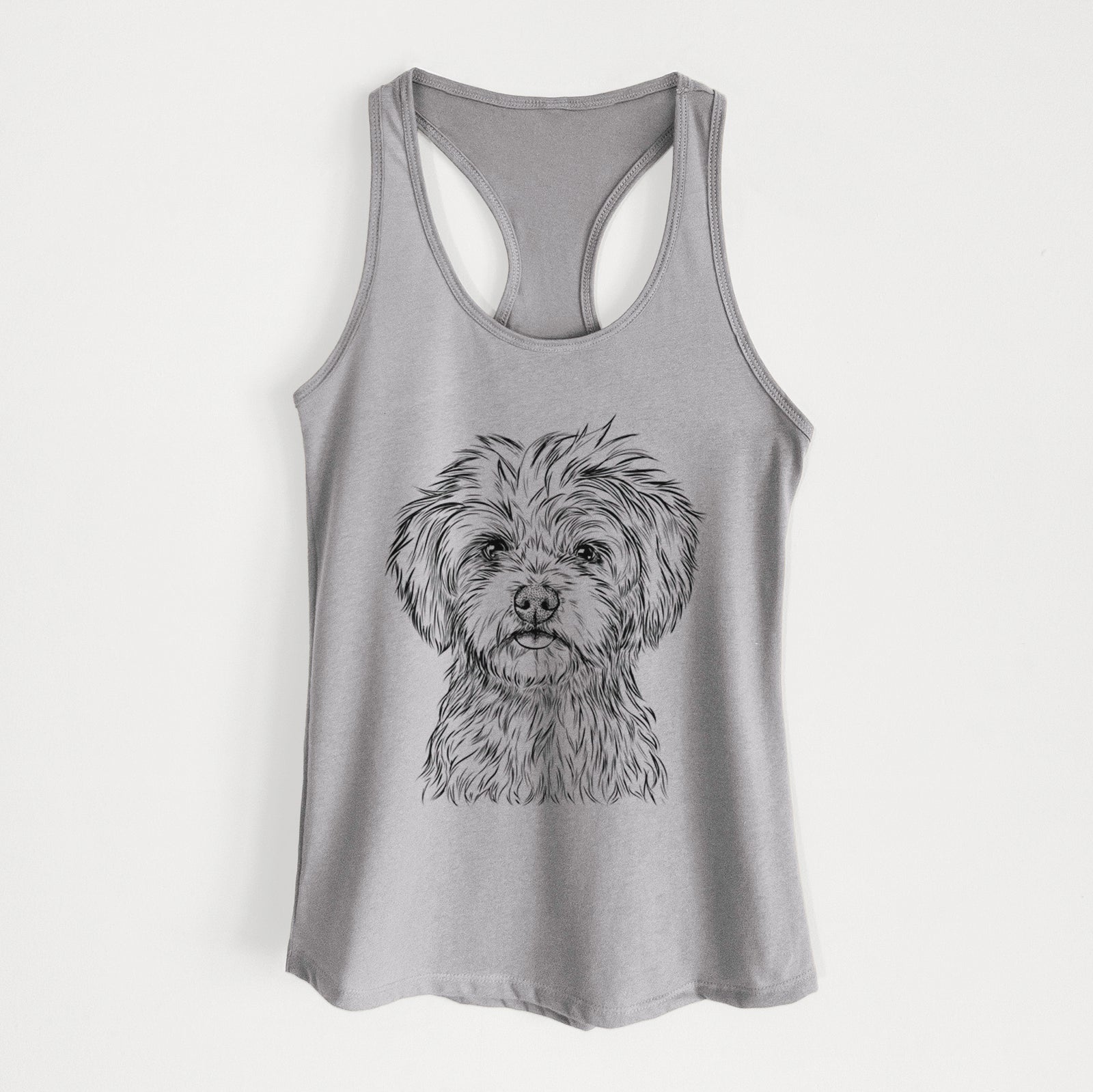 Sammy the Shorkie - Women's Racerback Tanktop