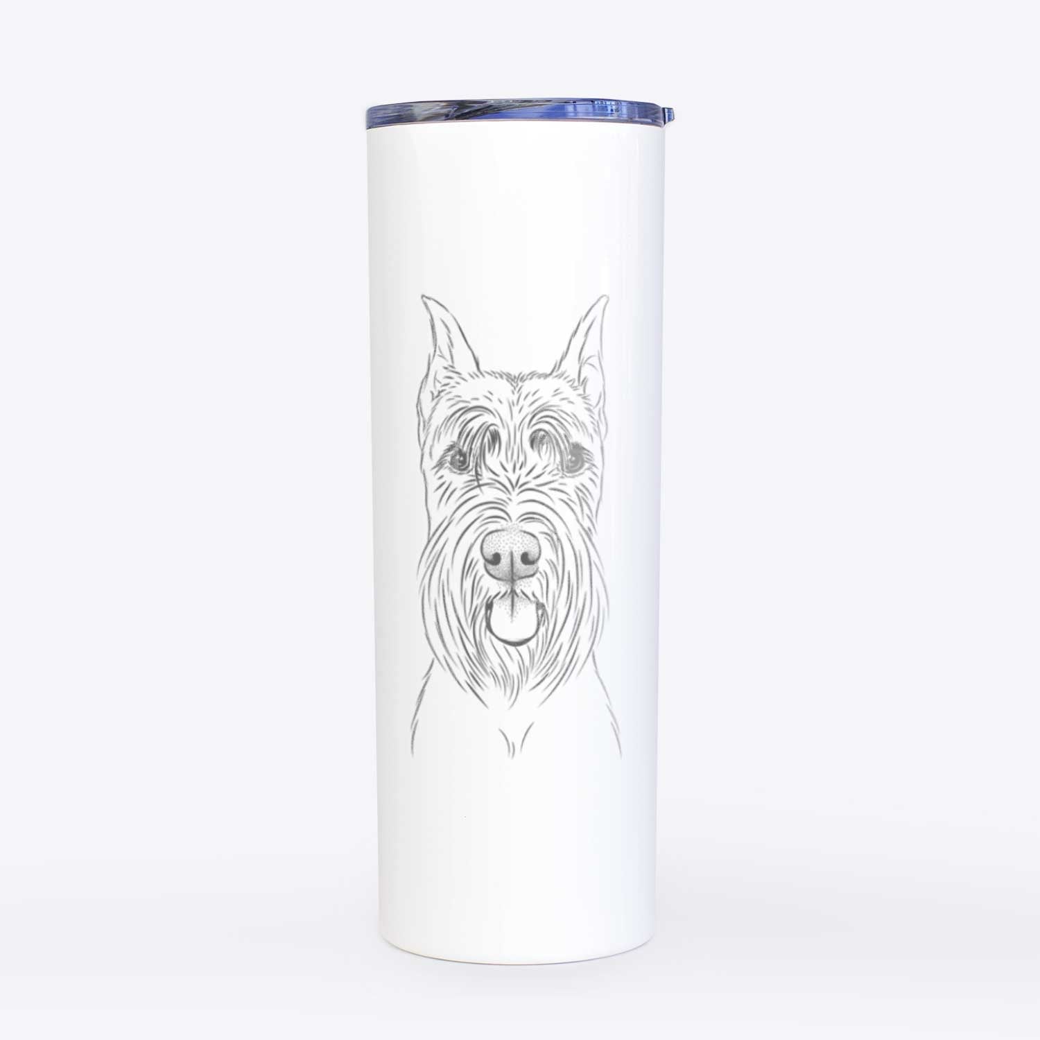 Samuel the Standard Schnauzer - 20oz Skinny Tumbler