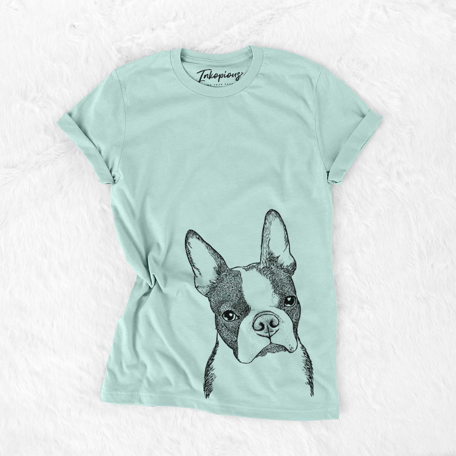 Bare Samuel the Boston Terrier - Unisex Crewneck