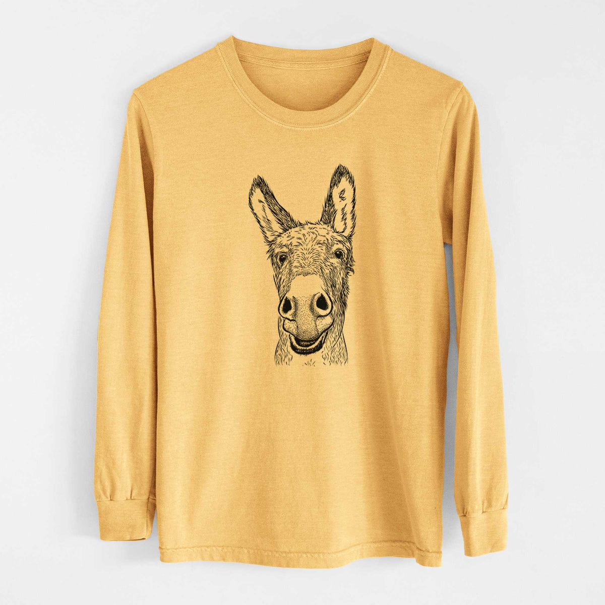 Bare Samule the Donkey - Heavyweight 100% Cotton Long Sleeve