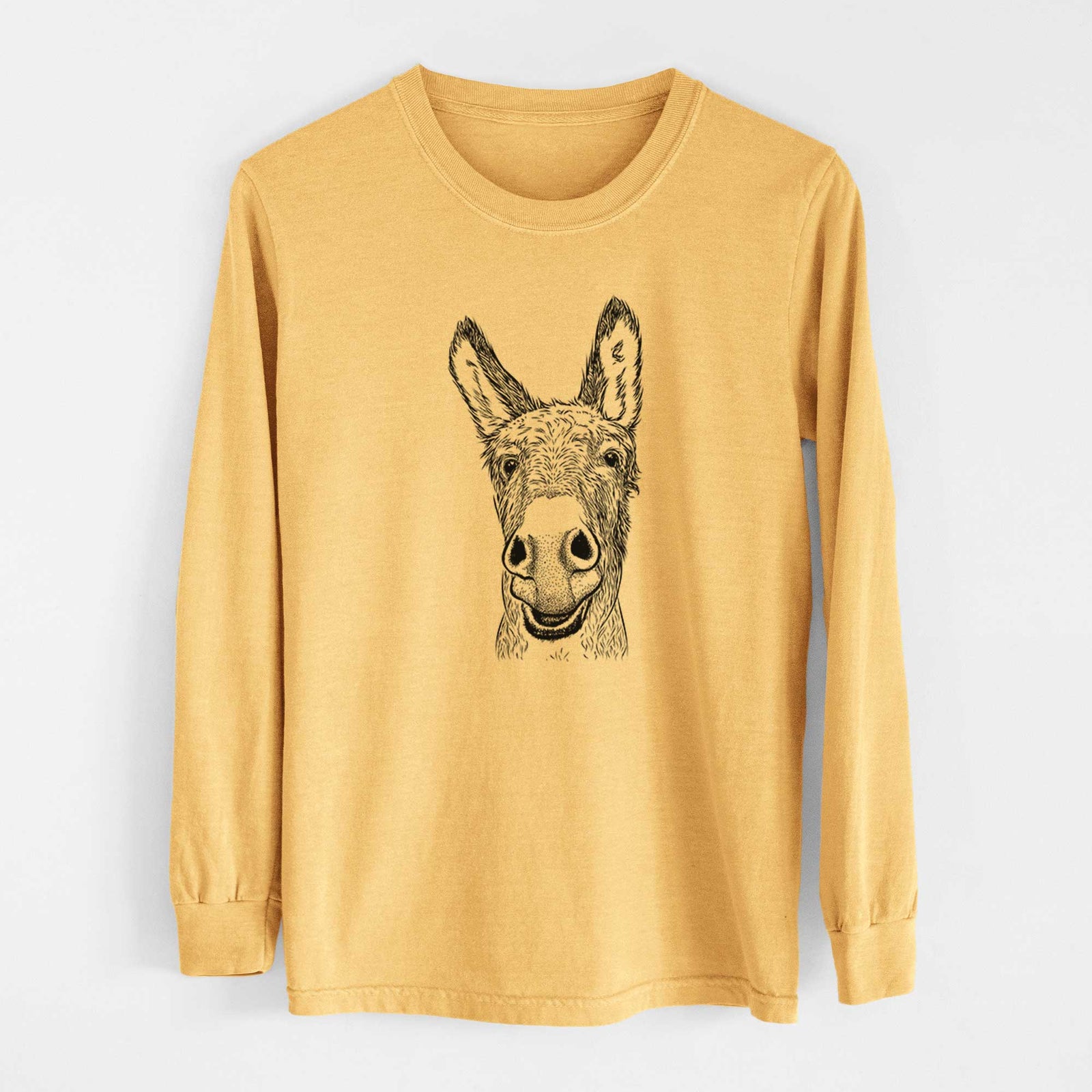 Bare Samule the Donkey - Heavyweight 100% Cotton Long Sleeve