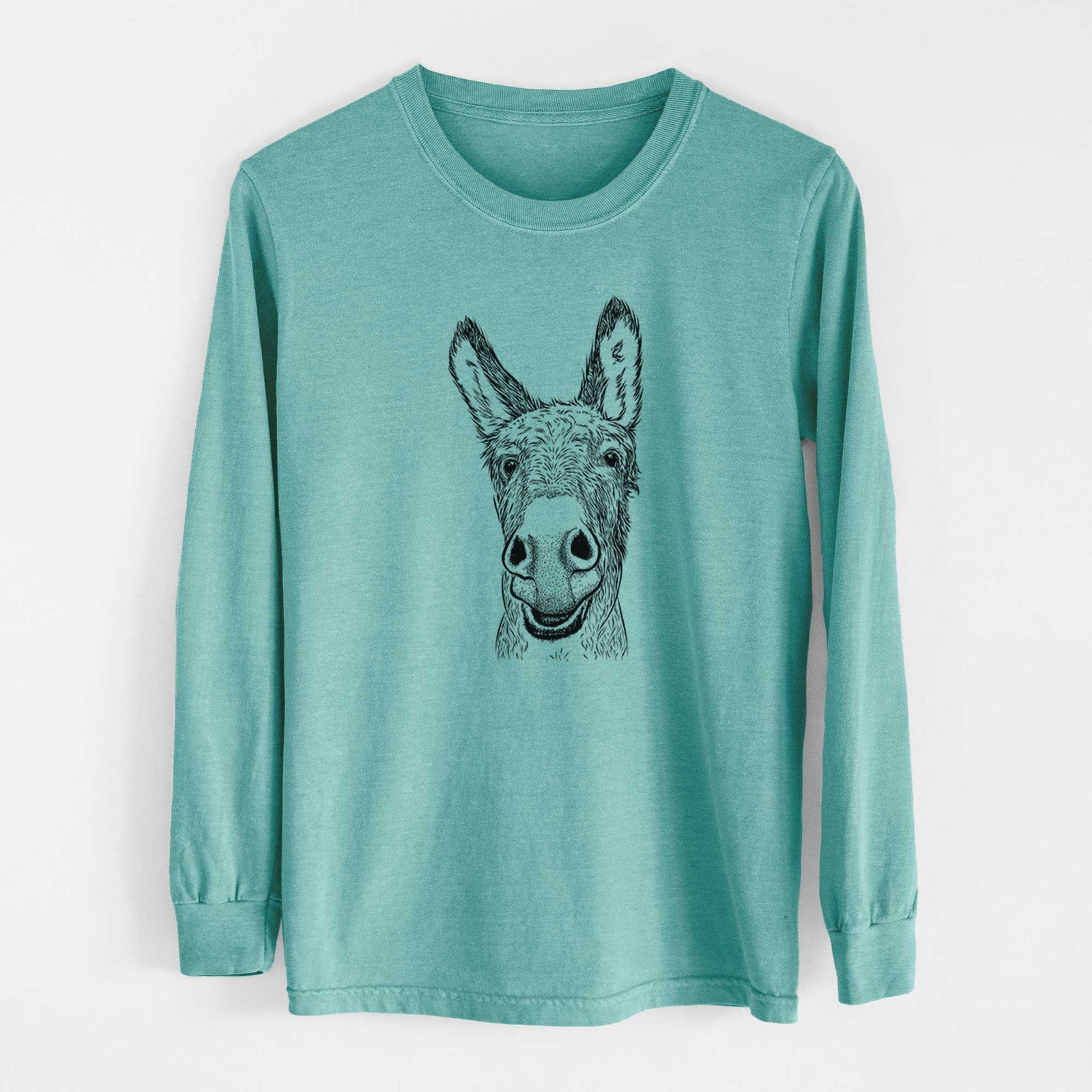 Bare Samule the Donkey - Heavyweight 100% Cotton Long Sleeve