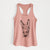 Samule the Donkey - Women's Racerback Tanktop