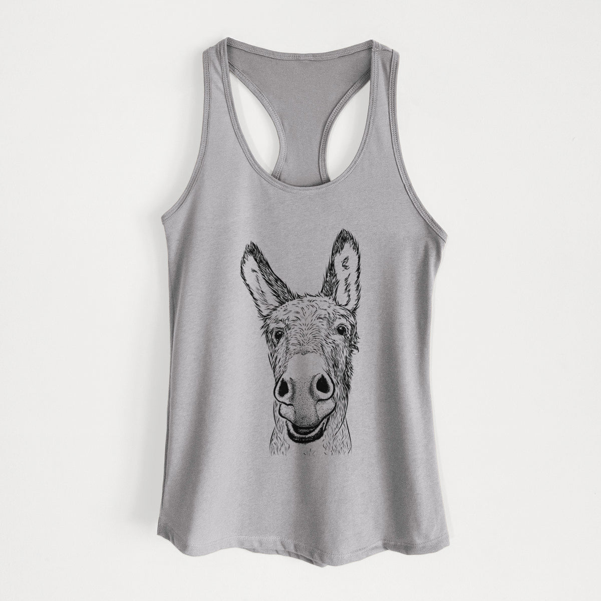 Samule the Donkey - Women&#39;s Racerback Tanktop