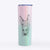 Samule the Donkey - 20oz Skinny Tumbler