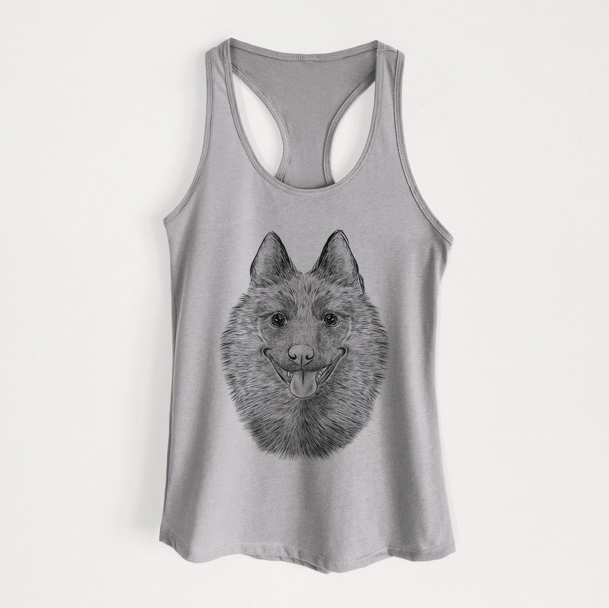 Sander the Schipperke - Women&#39;s Racerback Tanktop