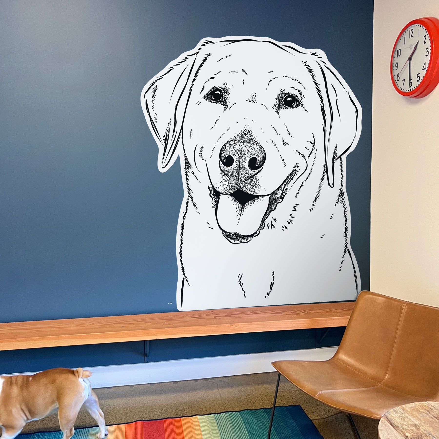 Sanford the Labrador Retriever - Wall Decal
