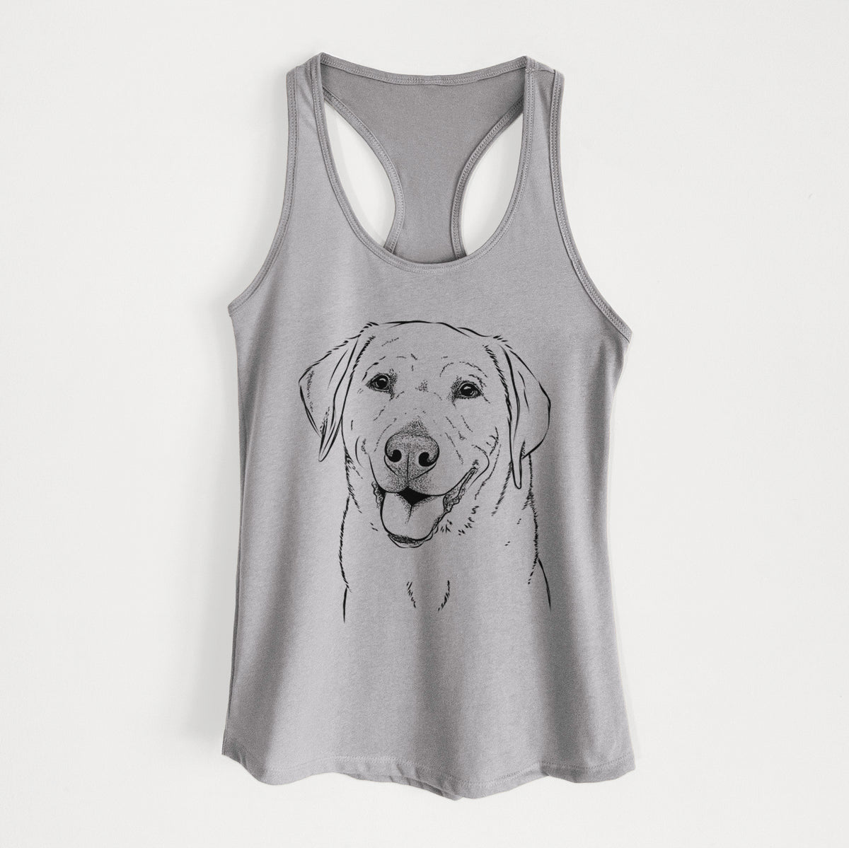 Sanford the Labrador Retriever - Women&#39;s Racerback Tanktop