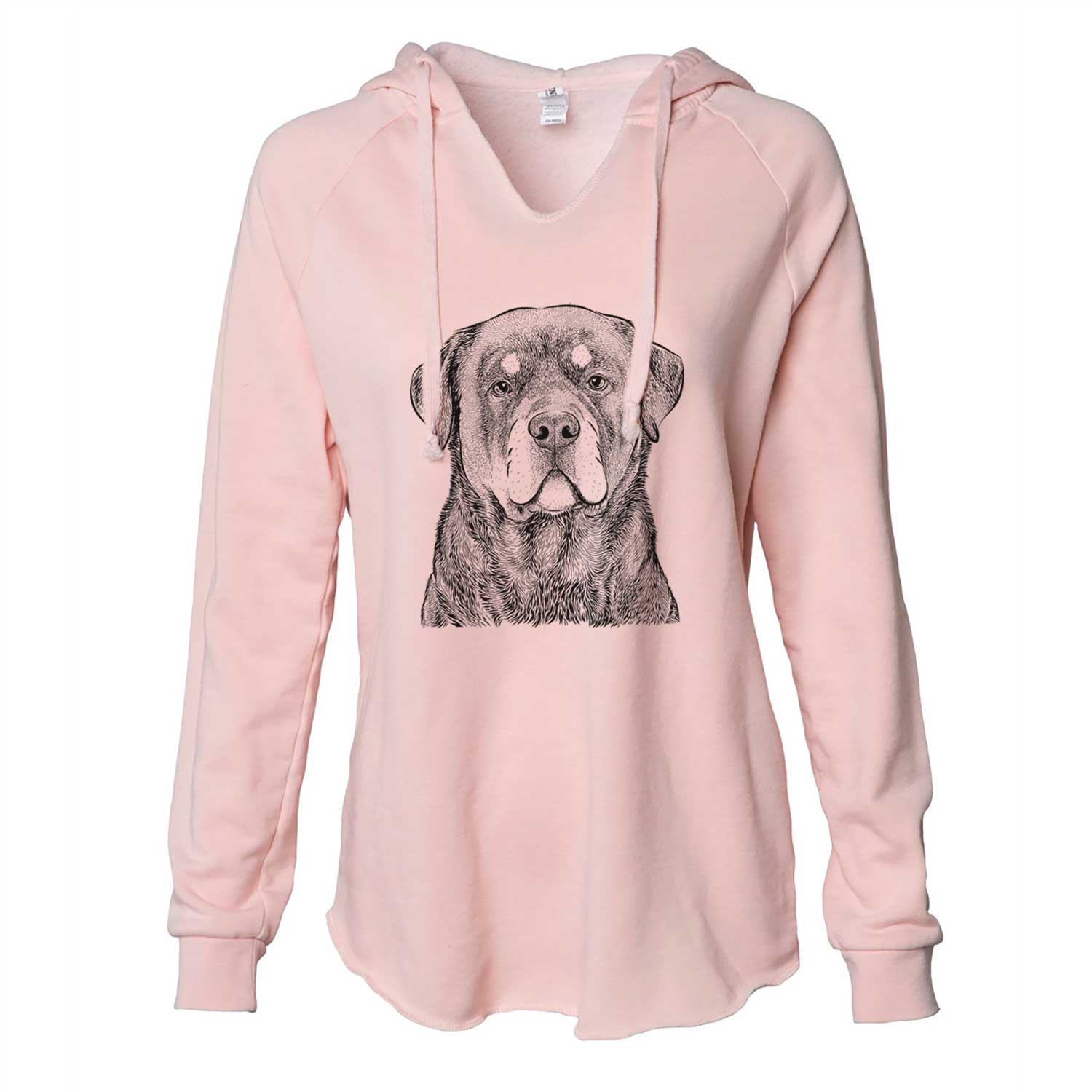 Sarge the Rottweiler - Cali Wave Hooded Sweatshirt