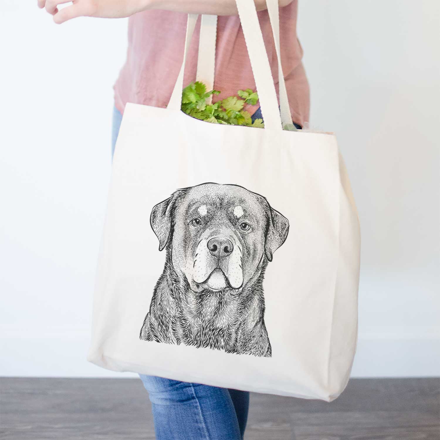 Sarge the Rottweiler - Tote Bag