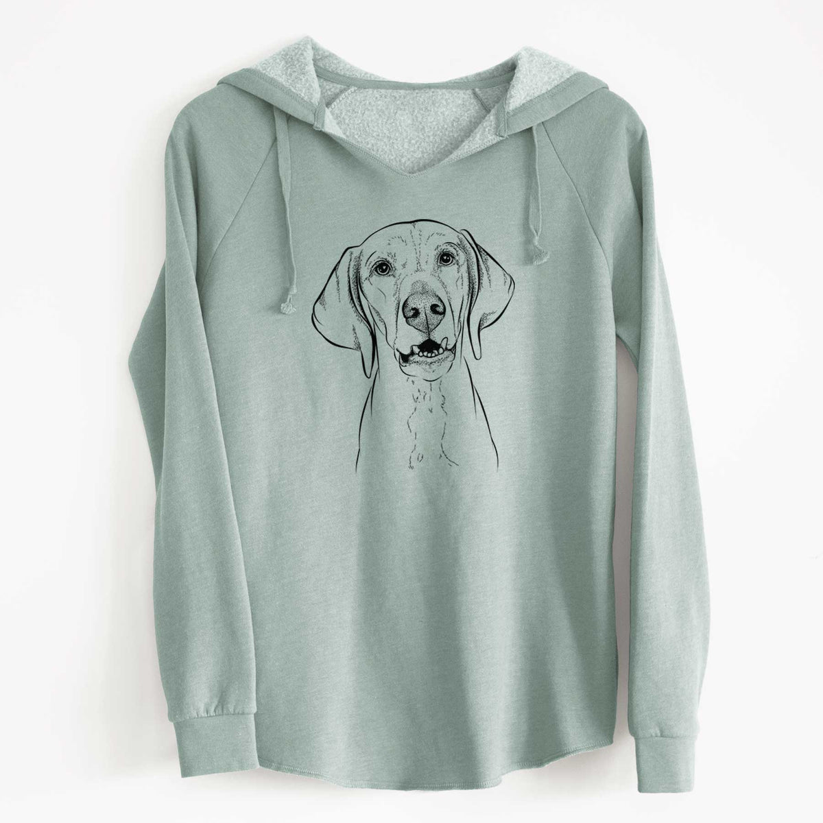 Bare Sarge the Vizsla - Cali Wave Hooded Sweatshirt