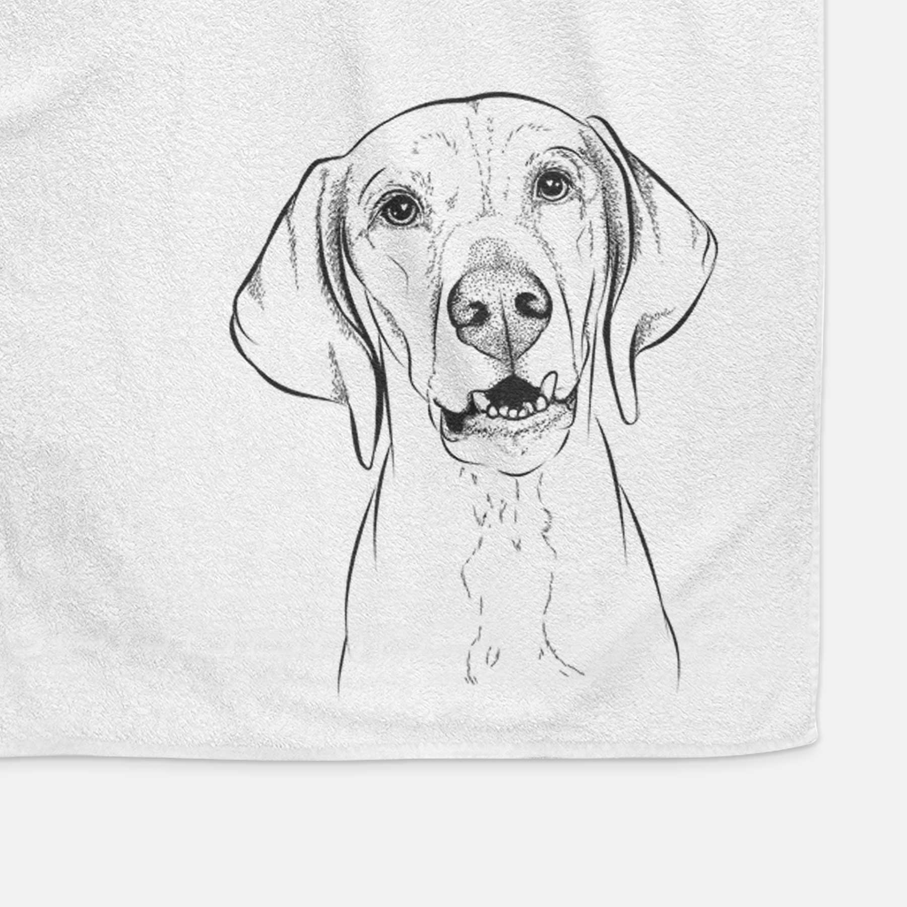 Sarge the Vizsla Decorative Hand Towel