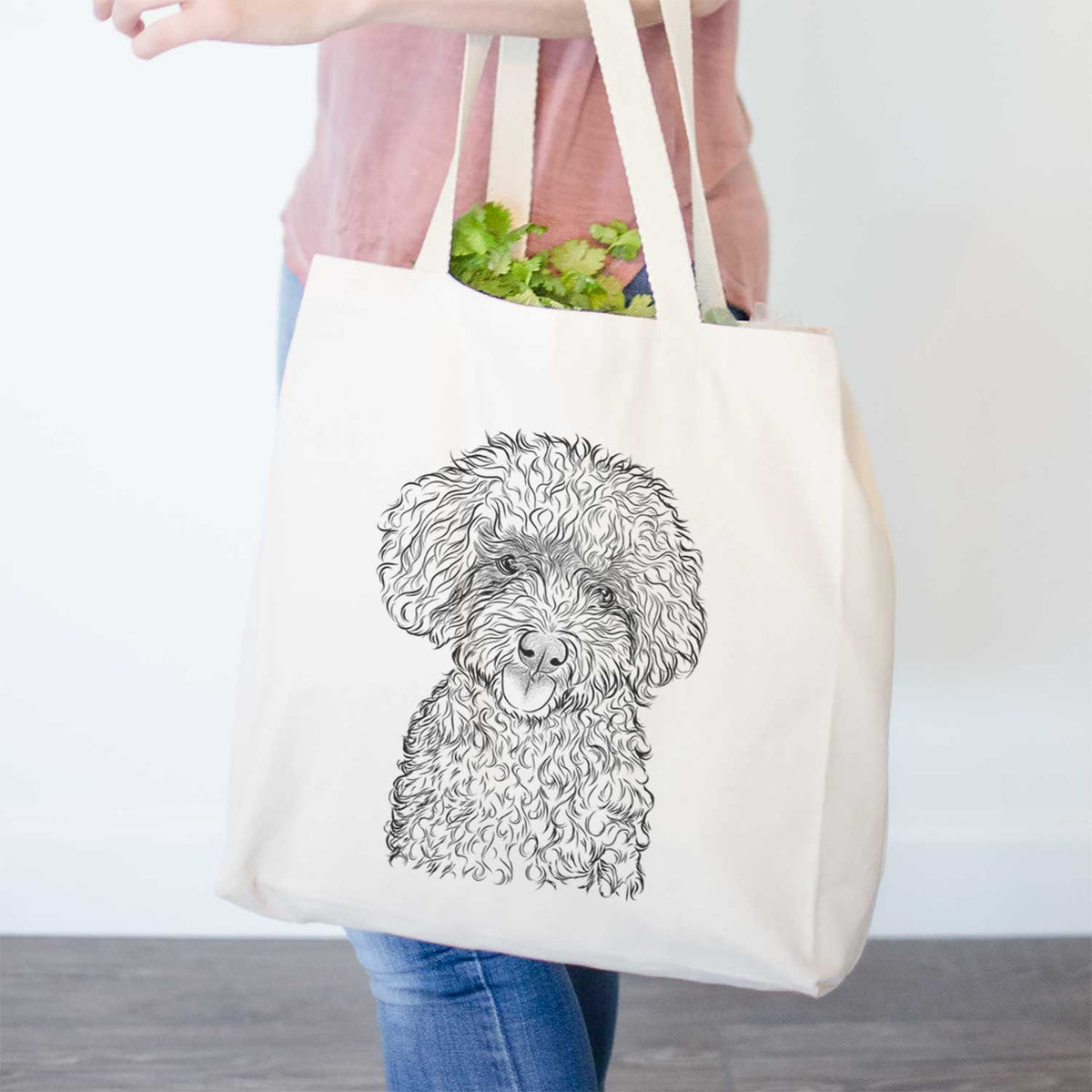 Satsu the Micro Teacup Poodle - Tote Bag