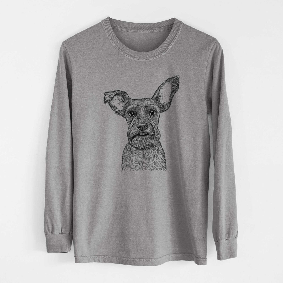 Bare Sawyer the Snorkie - Heavyweight 100% Cotton Long Sleeve