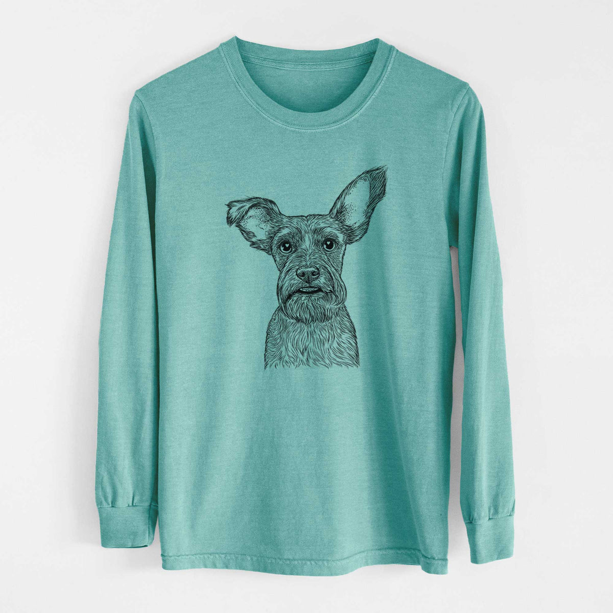 Bare Sawyer the Snorkie - Heavyweight 100% Cotton Long Sleeve