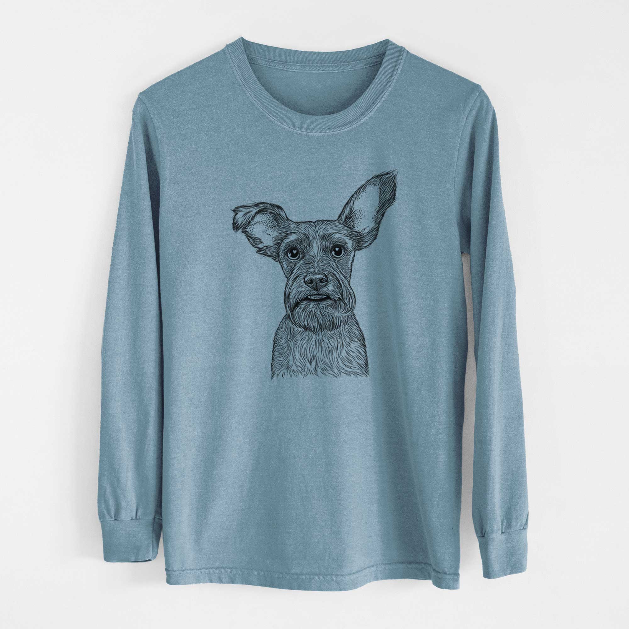 Bare Sawyer the Snorkie - Heavyweight 100% Cotton Long Sleeve