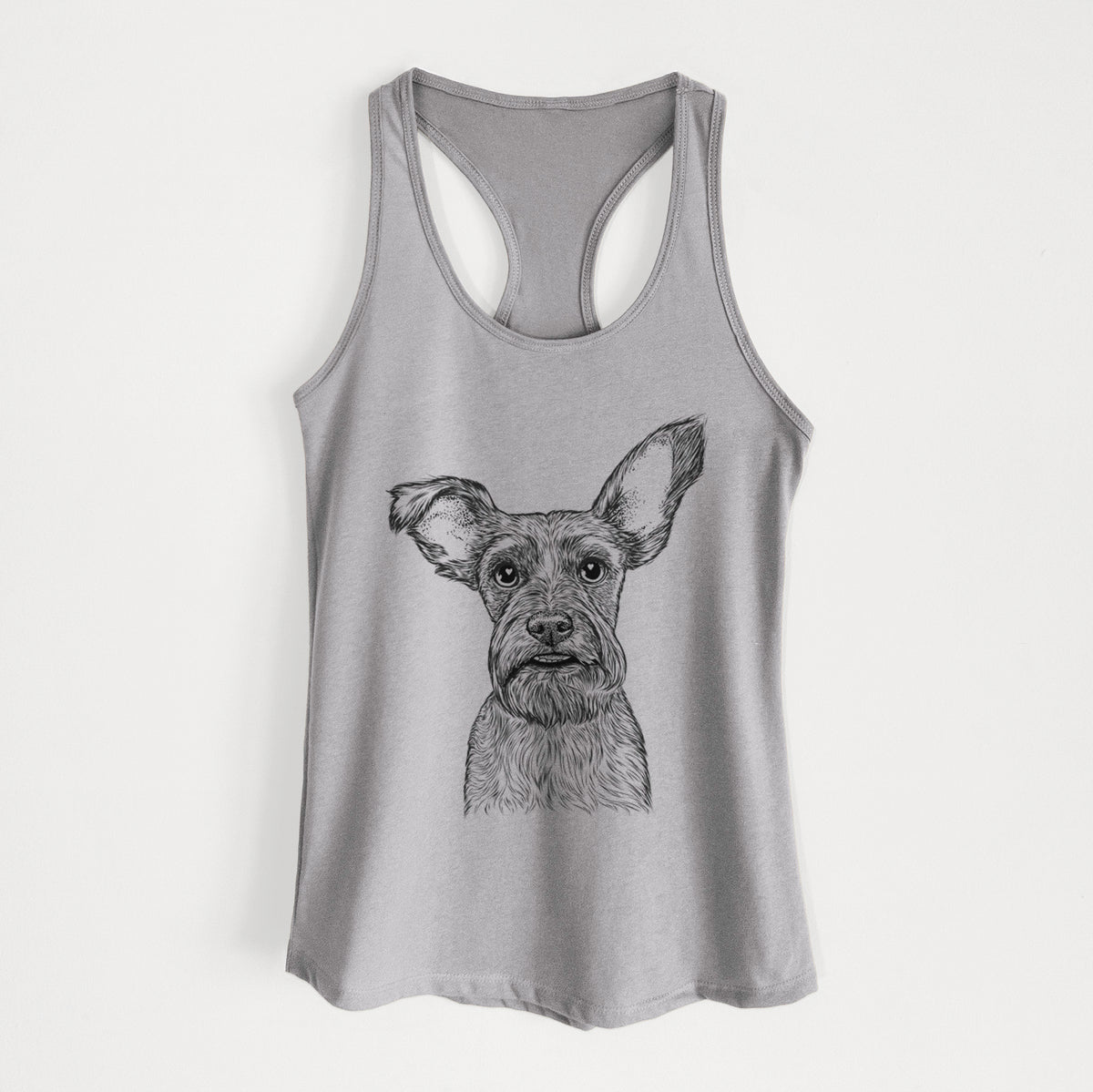 Sawyer the Snorkie - Women&#39;s Racerback Tanktop