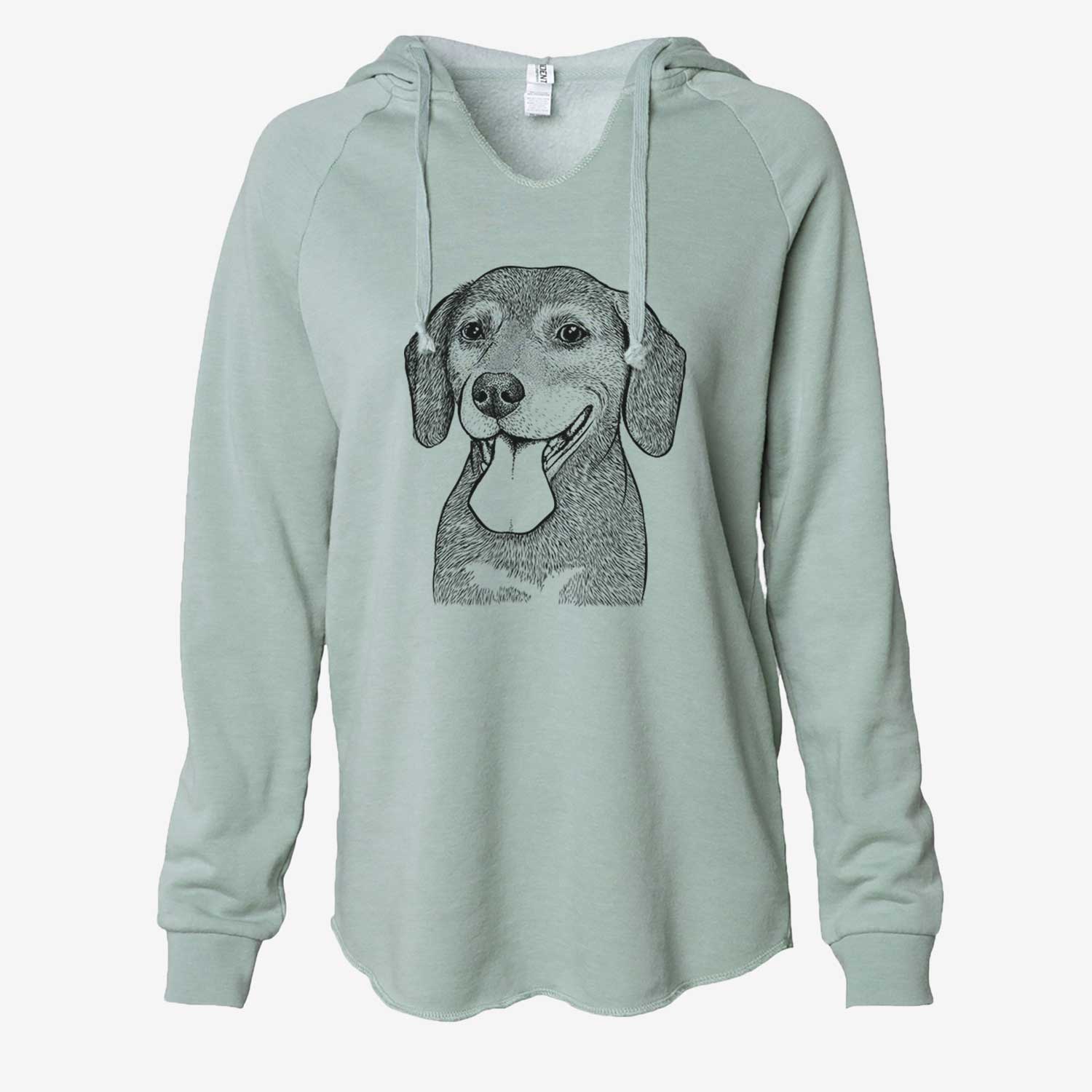 Scarlett the Beagle - Cali Wave Hooded Sweatshirt