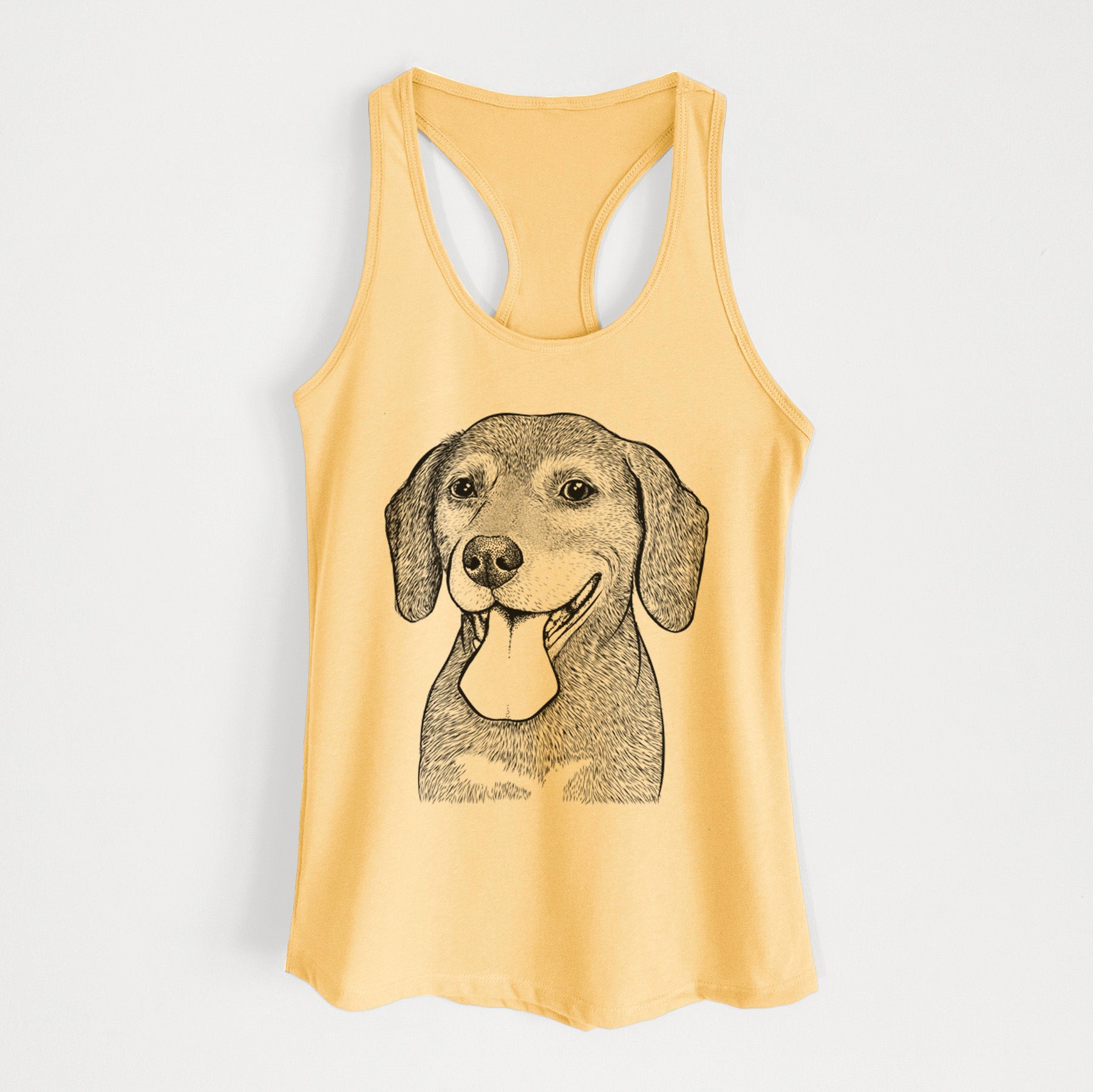 Scarlett the Beagle - Women's Racerback Tanktop