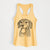 Scarlett the Beagle - Women's Racerback Tanktop