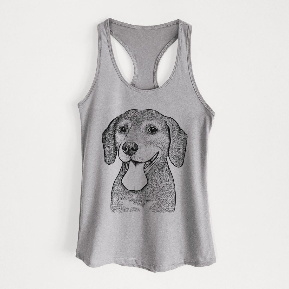 Scarlett the Beagle - Women&#39;s Racerback Tanktop