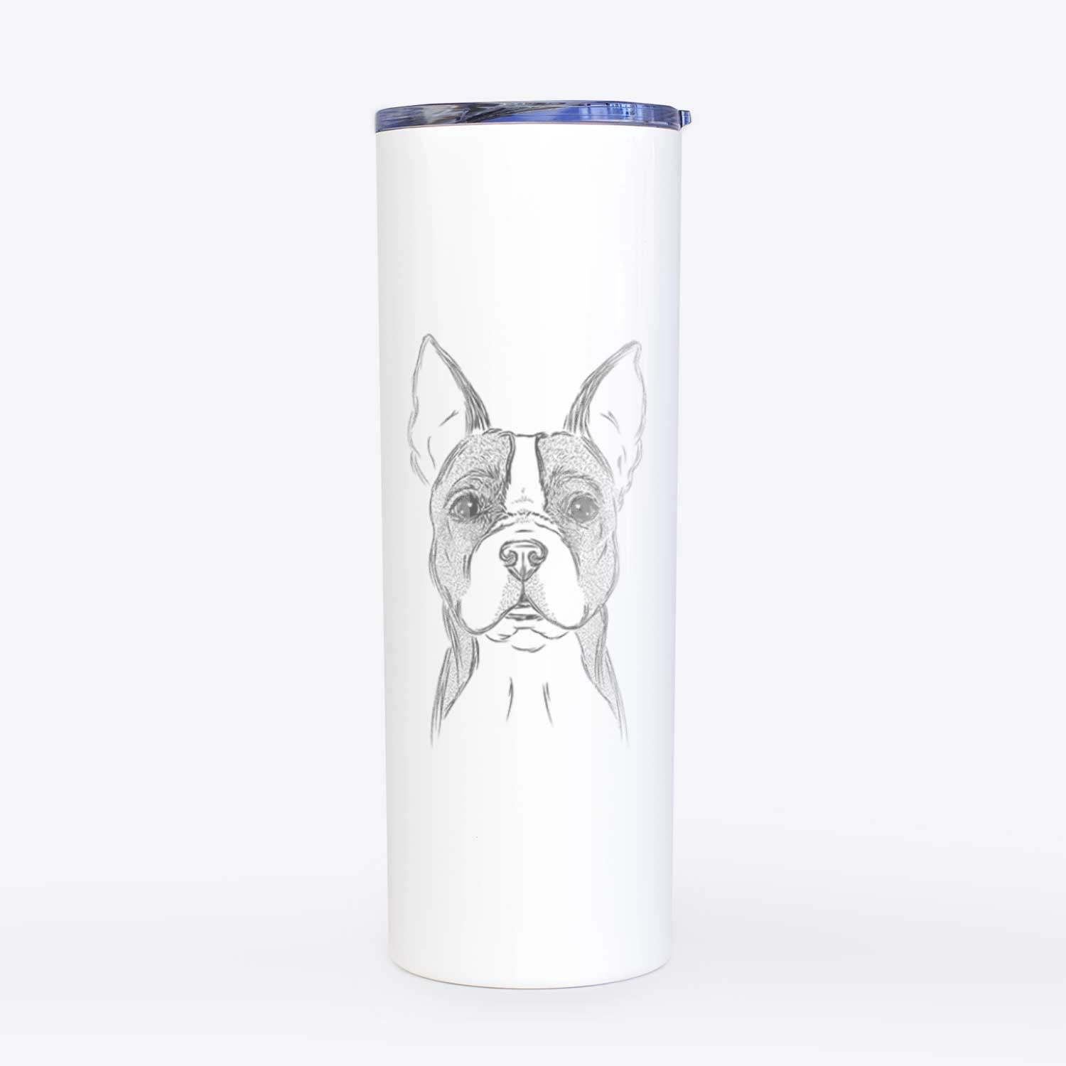 Scout the Boston Terrier - 20oz Skinny Tumbler