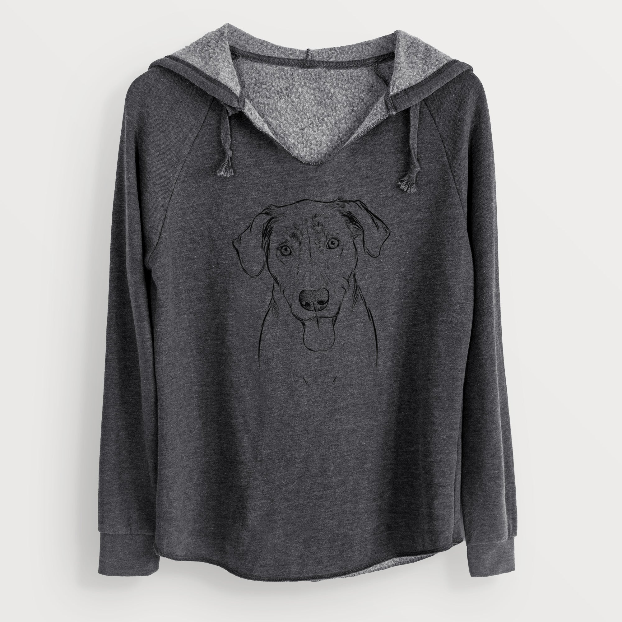 Bare Scout Marie the Chocolate Lab - Cali Wave Hooded Sweatshirt