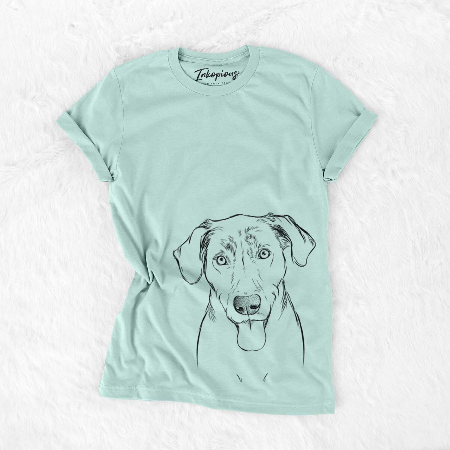 Bare Scout Marie the Chocolate Lab - Unisex Crewneck