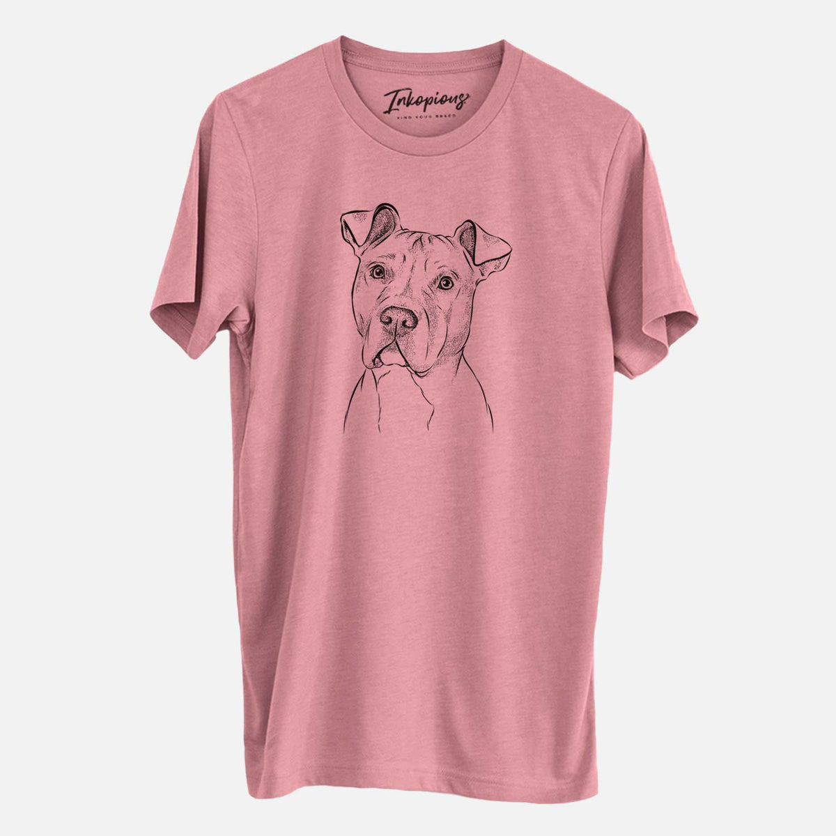 Bare Scraps the American Staffordshire Mix - Unisex Crewneck