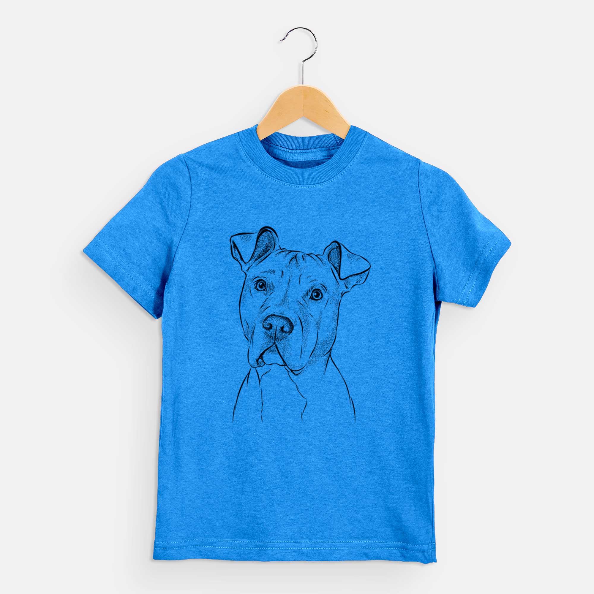 Bare Scraps the American Stafforsdhire Mix - Kids/Youth/Toddler Shirt