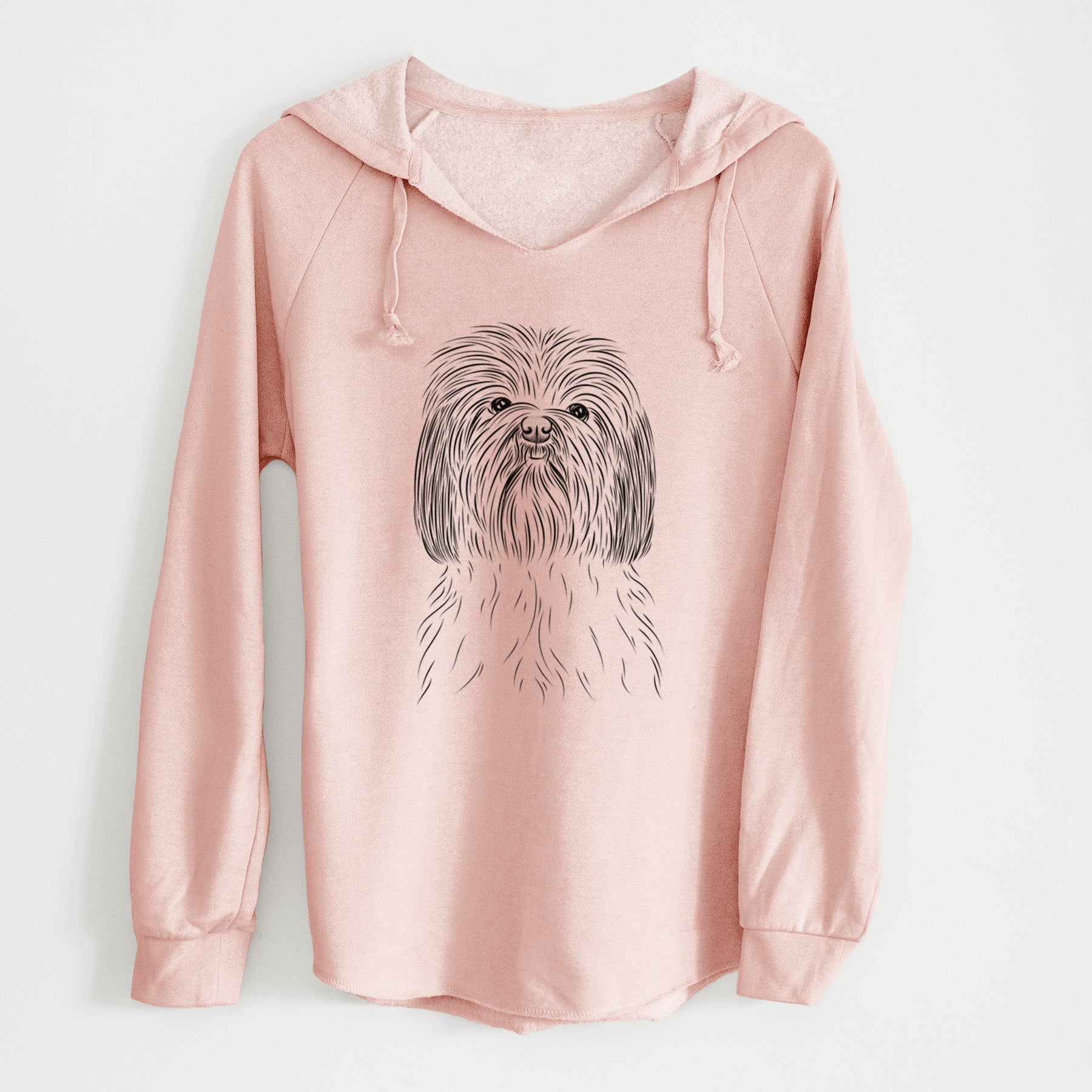 Bare Scully the Shih Tzu - Cali Wave Hooded Sweatshirt