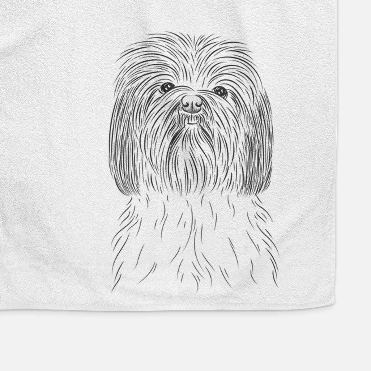 Scully the Shih Tzu Decorative Hand Towel