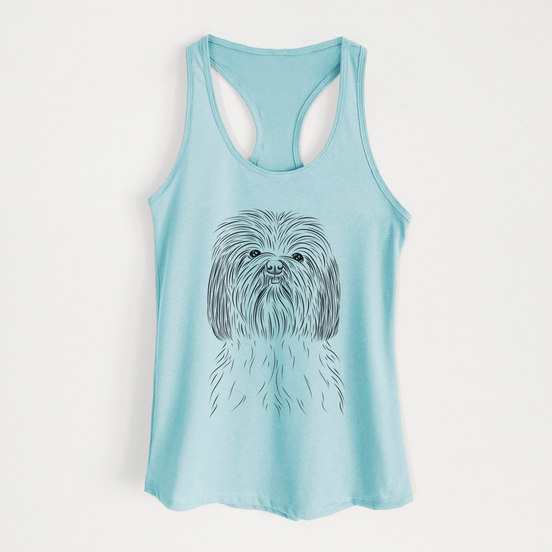 Scully the Shih Tzu - Women's Racerback Tanktop