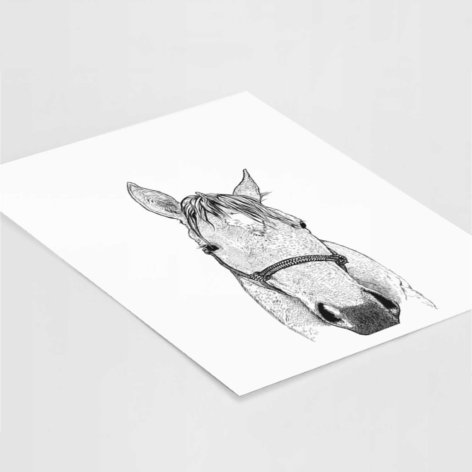 SeaBee the Quarter Horse Art Print